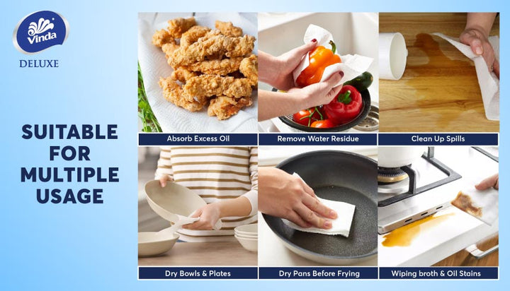 VINDA Deluxe SP Kitchen Towel 6x80s