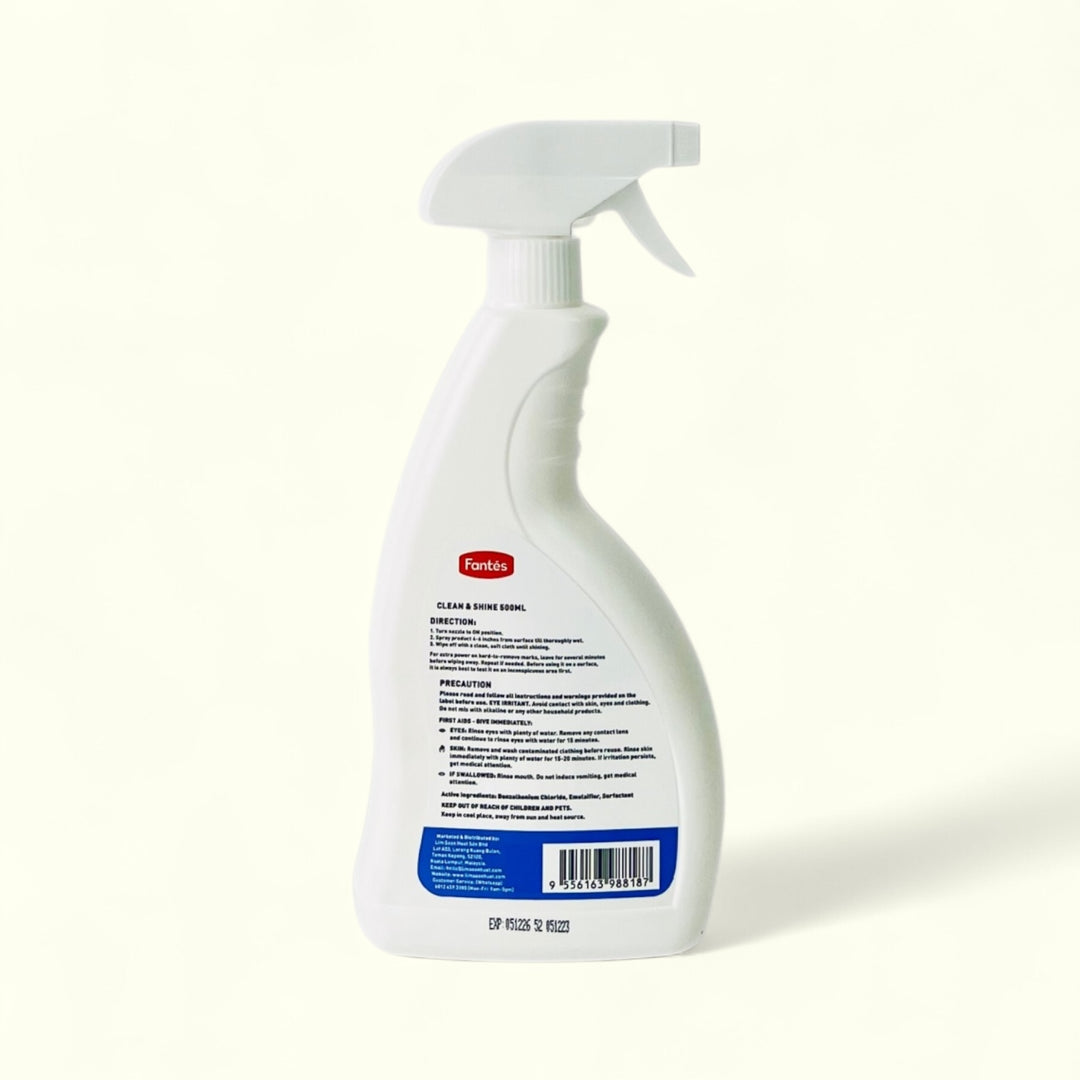 Fantes Multipurpose Clean & Shine Spray 500ml