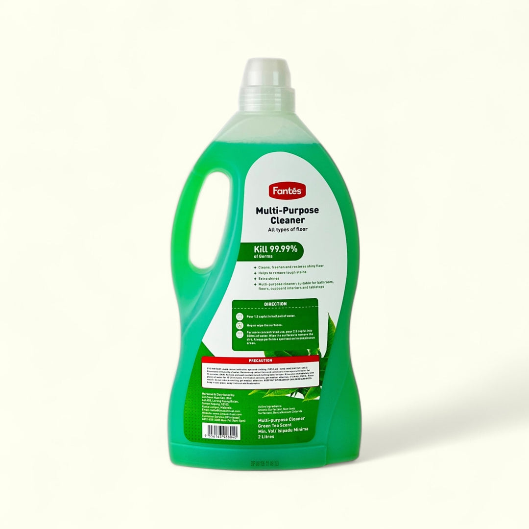 Fantes Multipurpose Cleaner 2L for Home and Commercial Use - Effective All-Purpose Formula