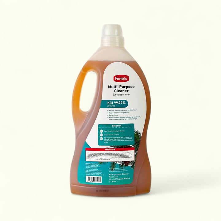 Fantes Multipurpose Cleaner 2L for Home and Commercial Use - Effective All-Purpose Formula