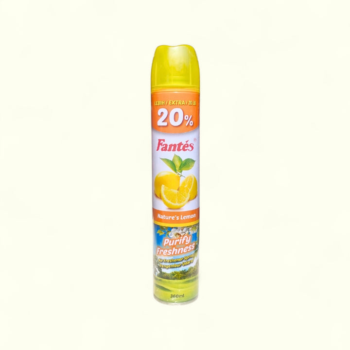 Fantes Air Freshener Spray 300ml Bonus 20% Long-Lasting Home and Auto Freshener