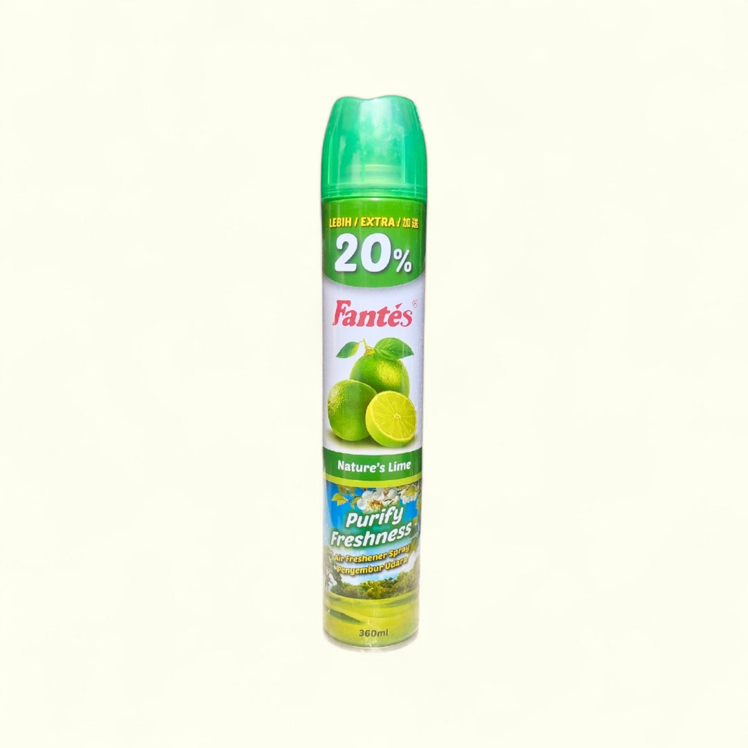 Fantes Air Freshener Spray 300ml Bonus 20% Long-Lasting Home and Auto Freshener