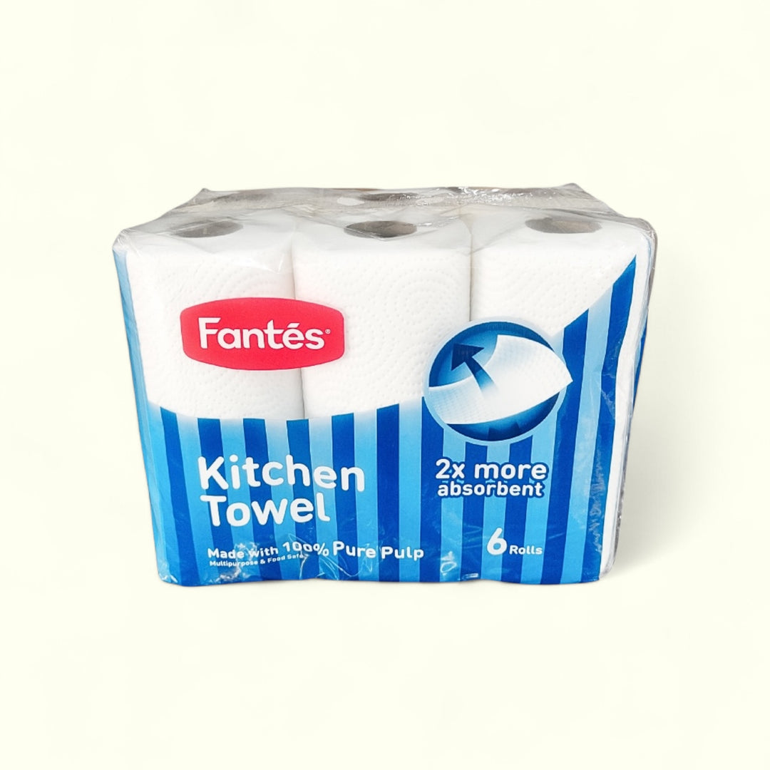 Fantes Kitchen Towel 6 rolls x 55s