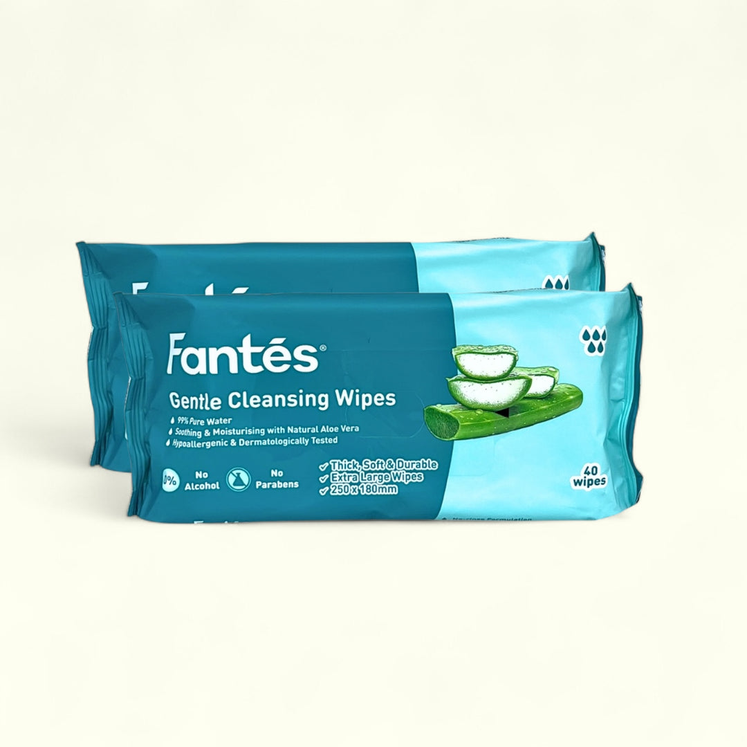 Fantes Adult Wet Wipes 40Sx2 Twin Pack