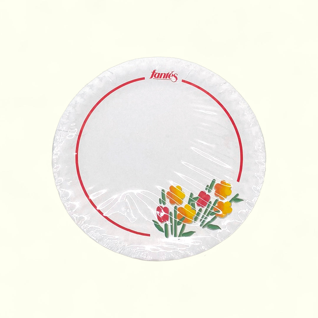 Fantes Disposable Plate 8 Inch X 20S Paper