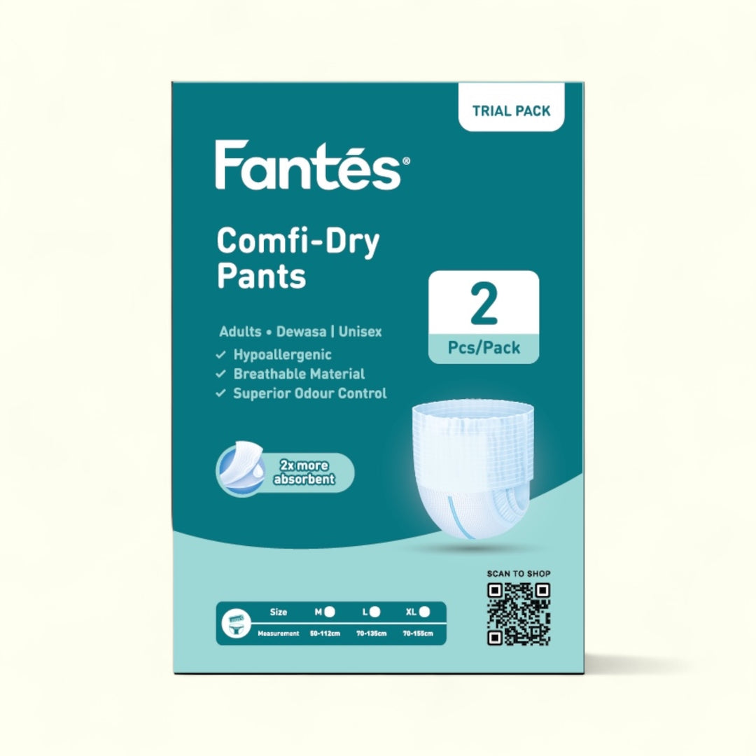 Fantes Comfi-Dry Adult Diapers Pants Trial Pack 2pcs