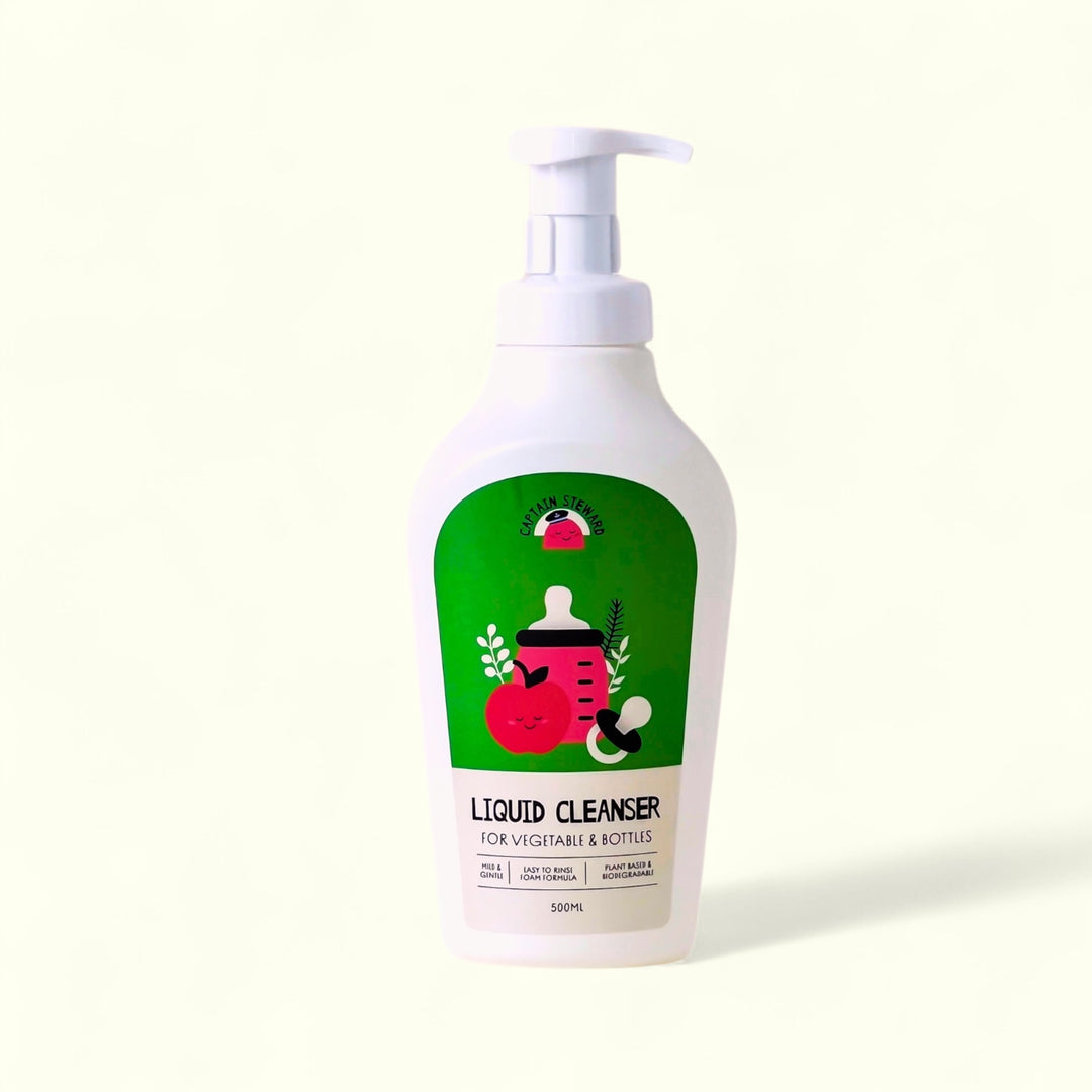 Captain Steward Vegetable & Liquid Bottle Cleanser (Foam) 500ml