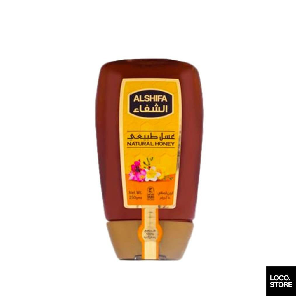 Alshifa Natural Honey Squeezable 250g (squeezable) - Spreads