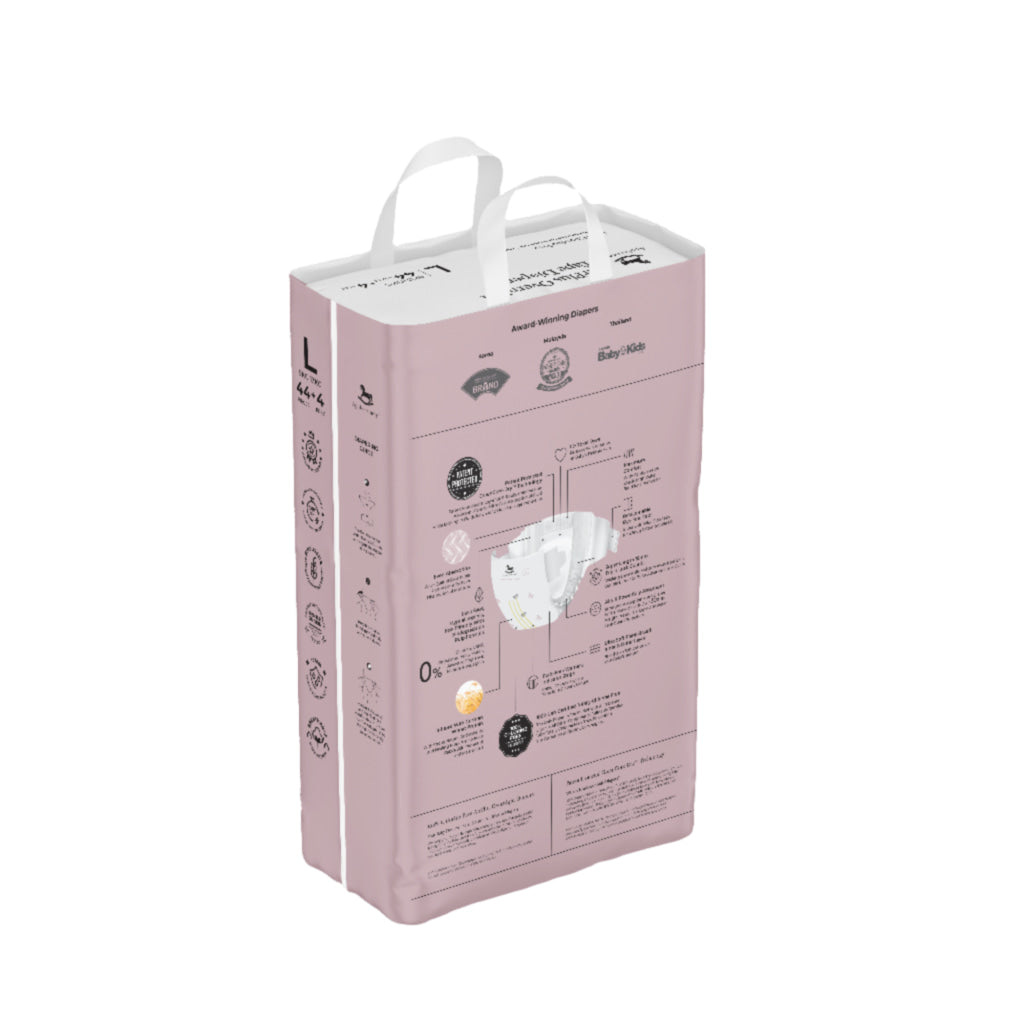 Applecrumby Airplus Overnight Tape Diapers L44 + 4 Mega