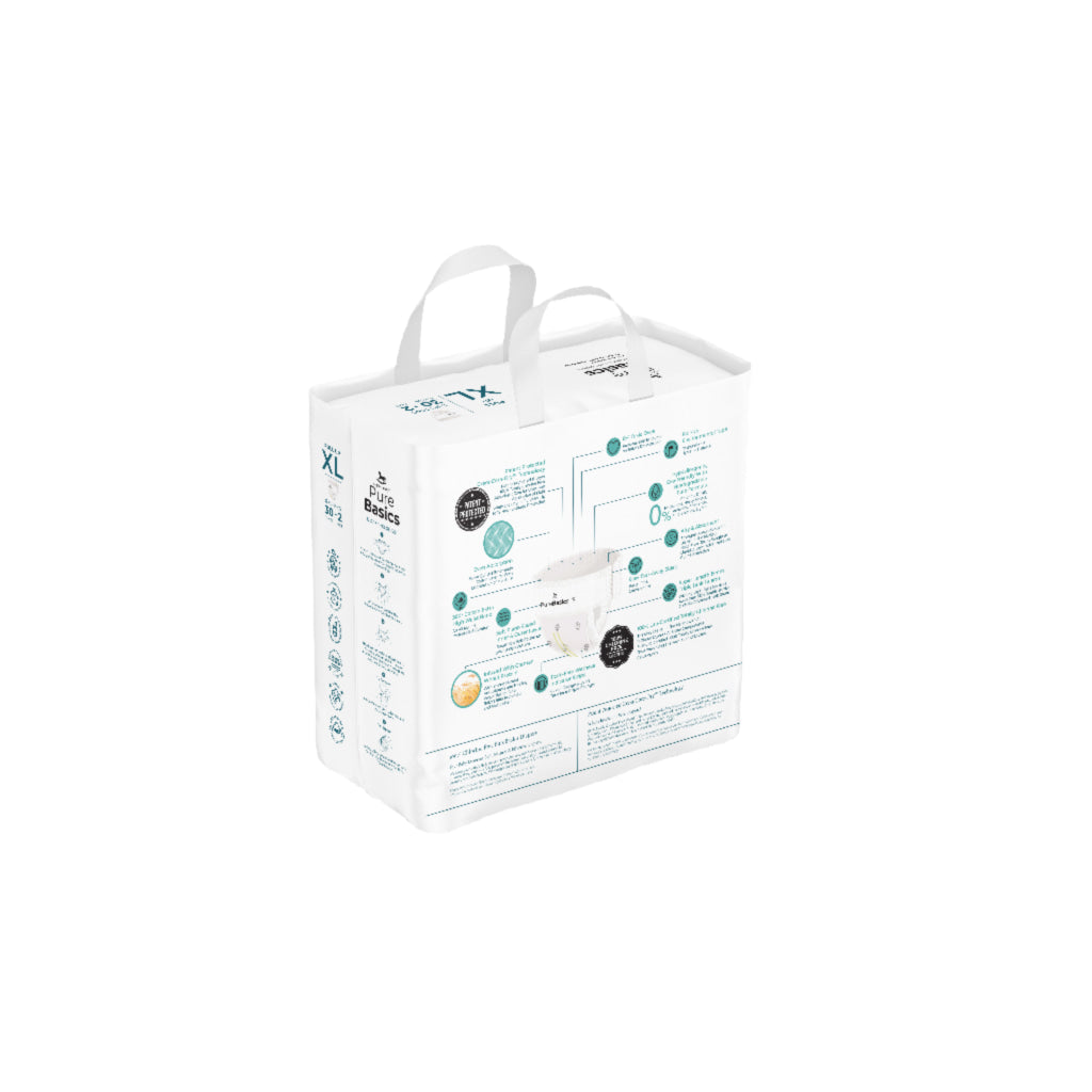 Applecrumby Purebasics Pull Up Diaper XL30 + 2 - Baby & Kid
