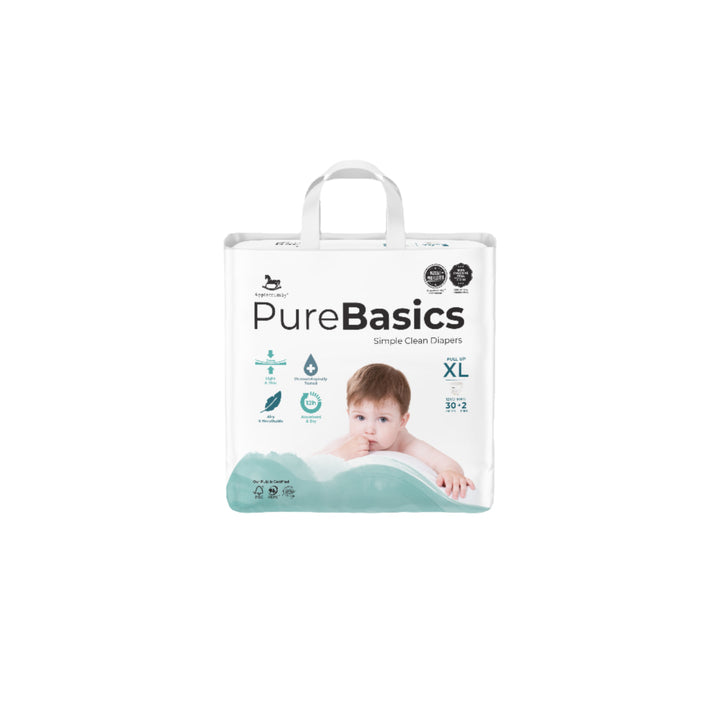 Applecrumby Purebasics Pull Up Diaper XL30 + 2 - Baby & Kid