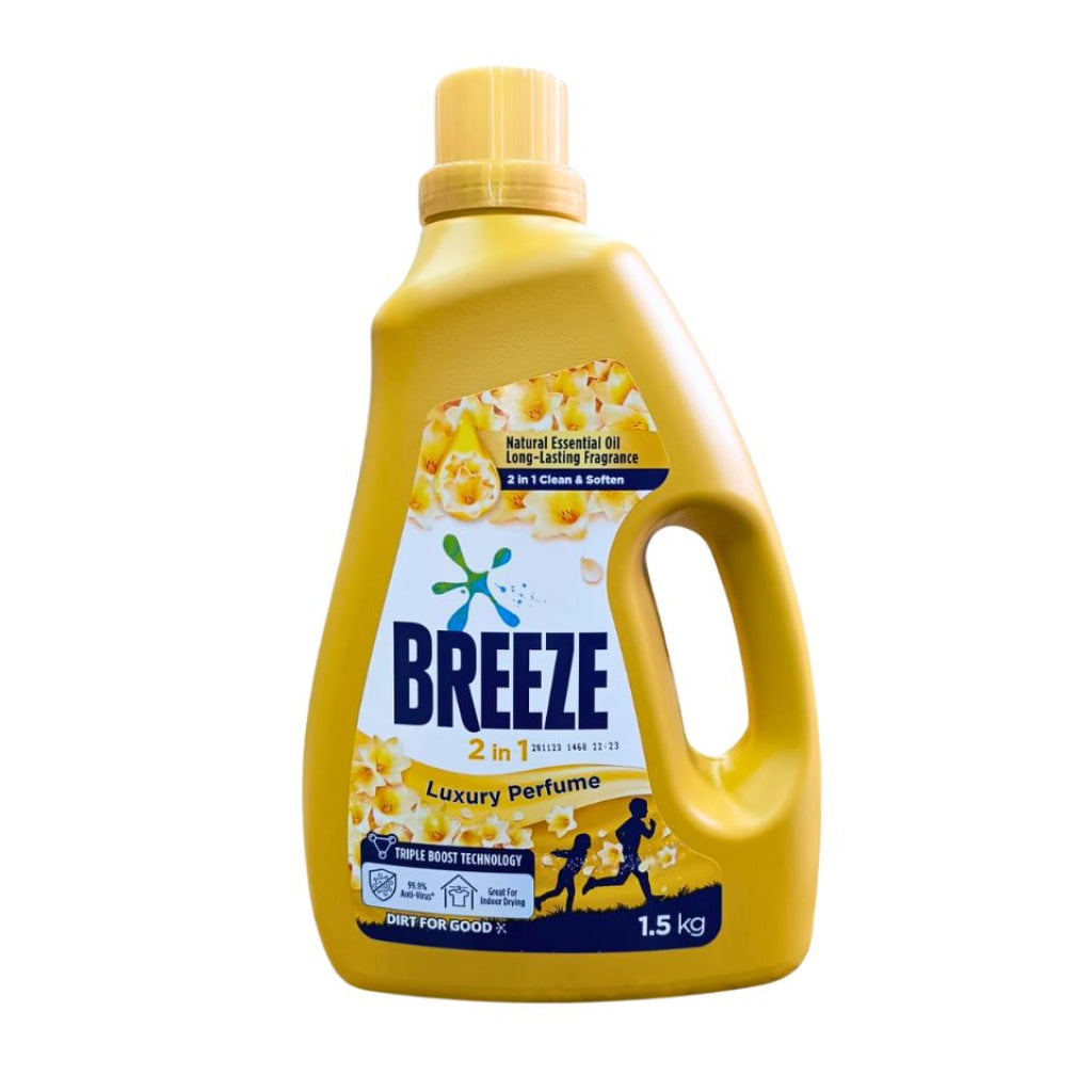 Breeze Liquid 2IN1 Luxury Perfume 1.5kg - Laundry - Liquid