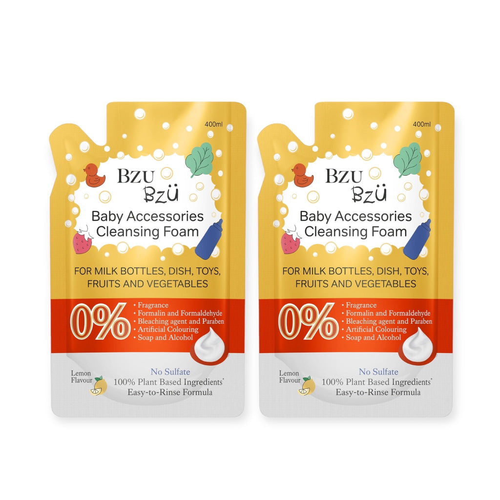 BzuBzu Baby Accessories Cleansing Foam Lemon 400ML Refill
