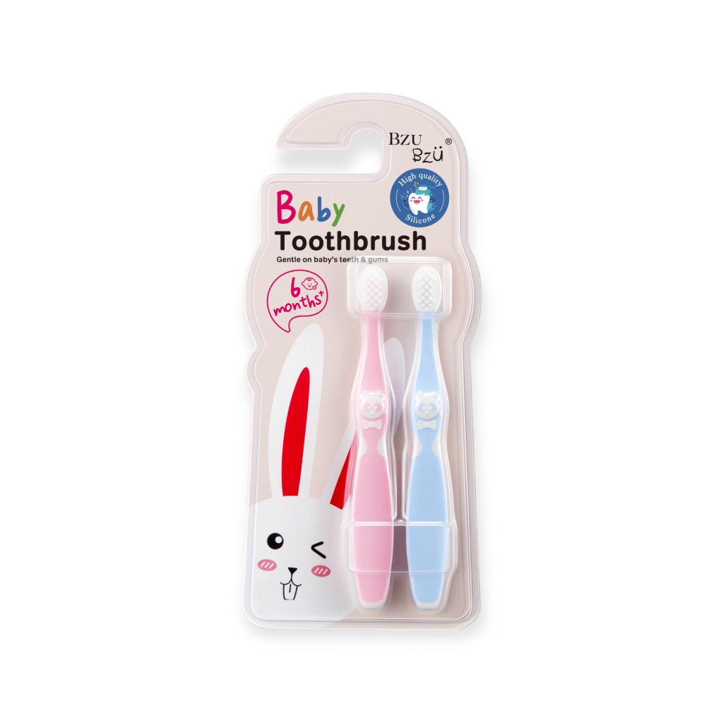BzuBzu Baby Toothbrush 2 In 1 - Baby & Kid - Oral Care