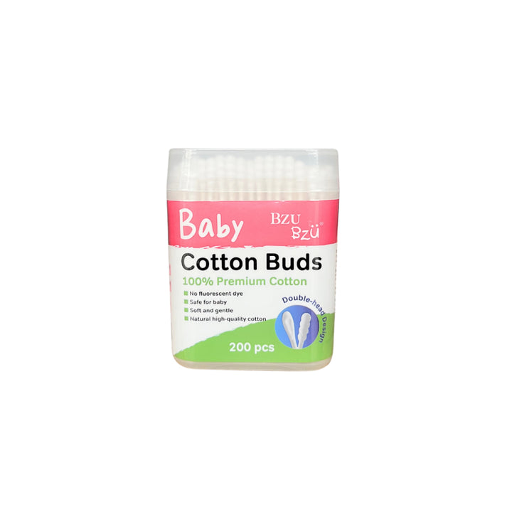 BzuBzu Cotton Buds 200Pcs - Skincare - Cotton Pads/Buds