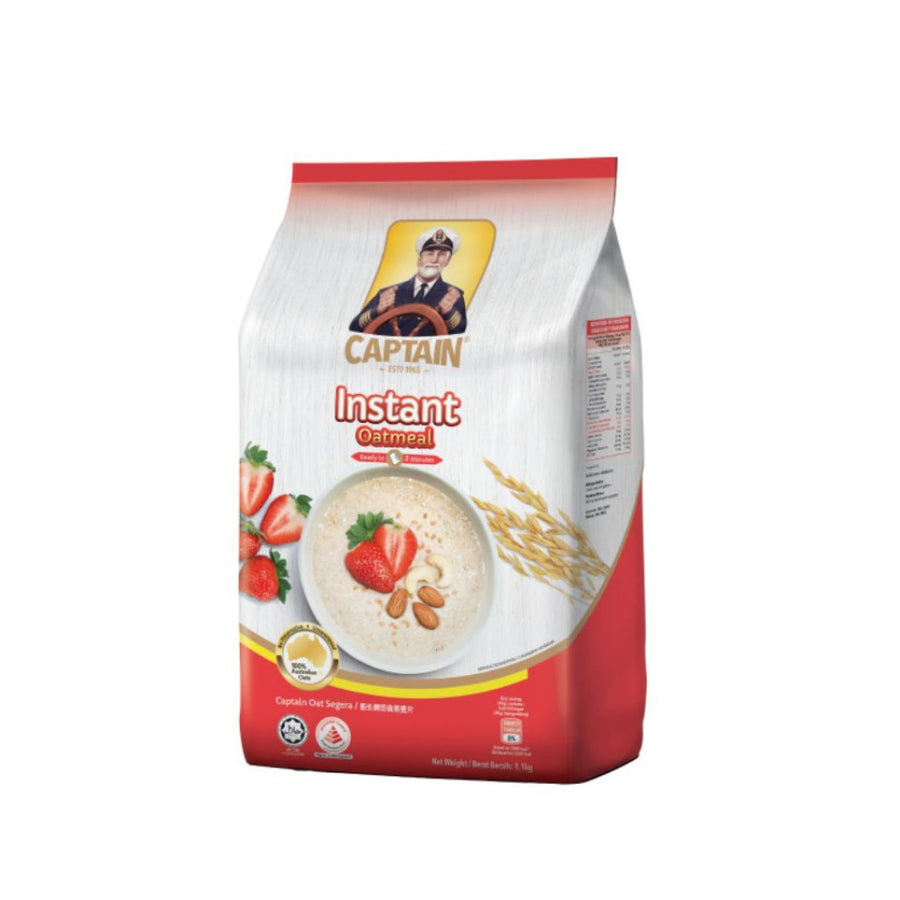 Captain Oats Instant 1.1kg (Foil Pack) - Breakfast Items