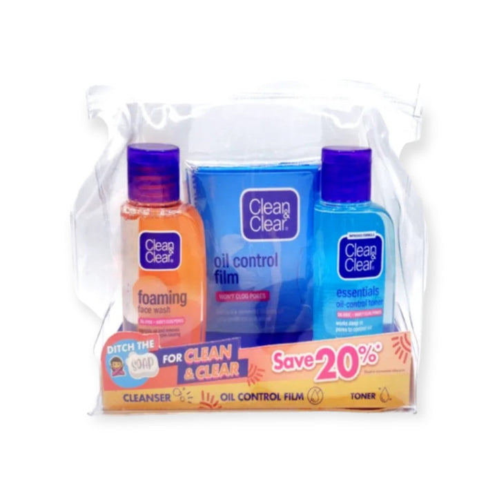 Clean & Clear Travel Pack - Skincare - Cleansers
