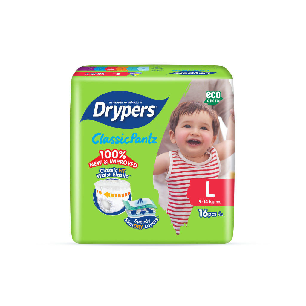Drypers ClassicPantz L Convenience 16s - Baby & Kid