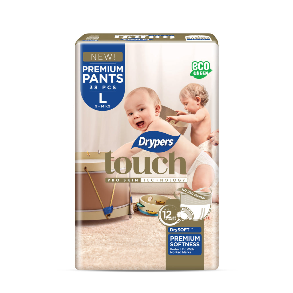 Drypers Touch Pants Mega Pack L38s - Baby & Kid - Diapers