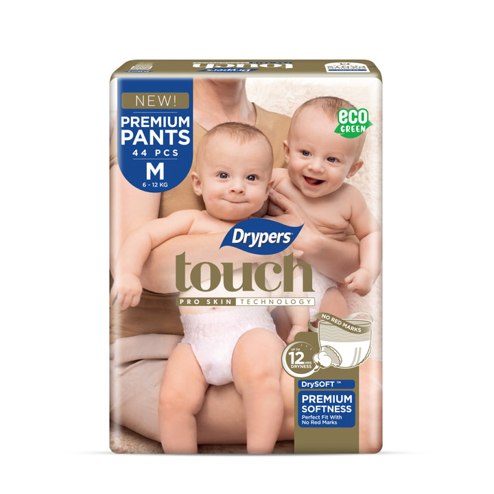 Drypers Touch Pants Mega Pack M44s - Baby & Kid - Diapers