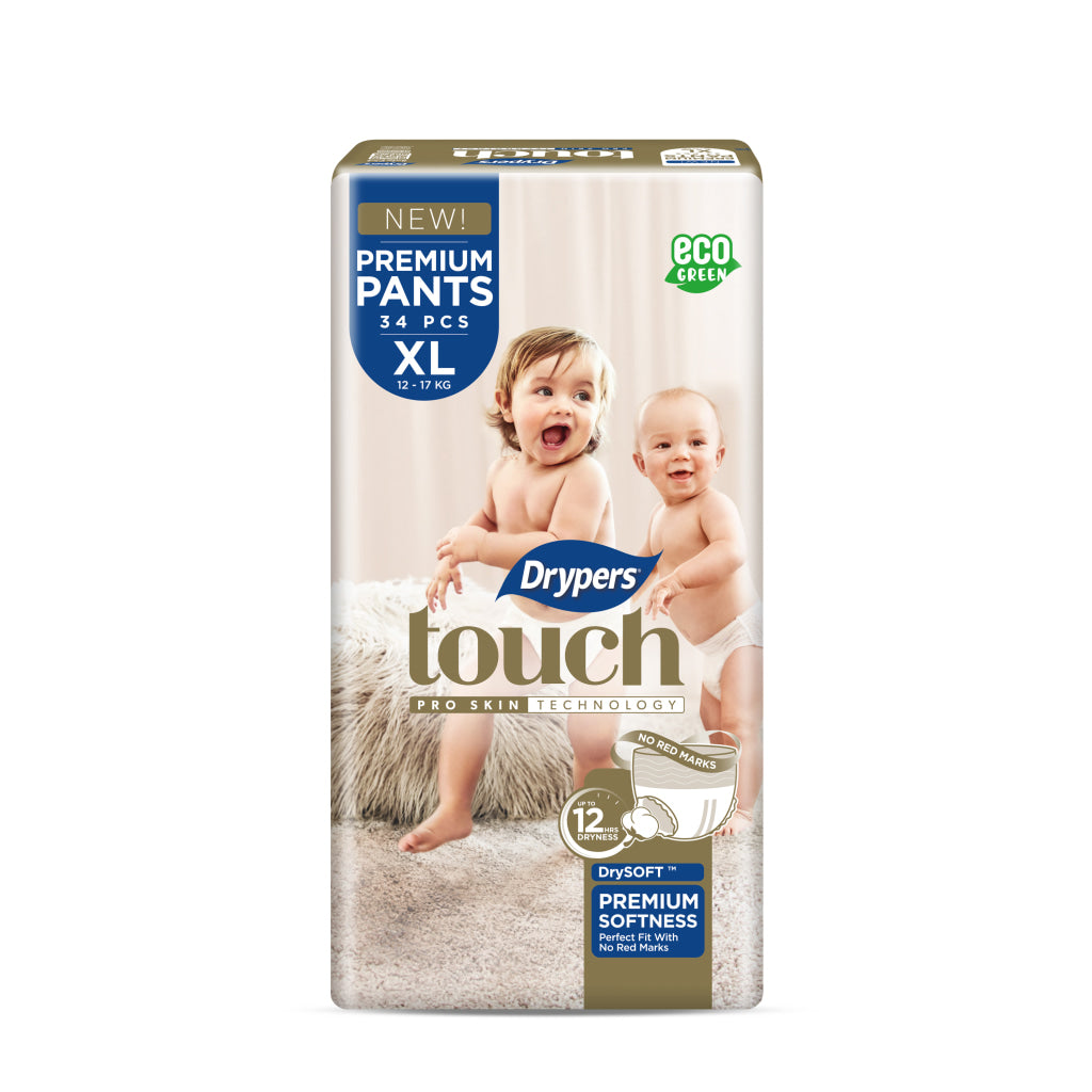 Drypers Touch Pants Mega Pack XL34s - Baby & Kid - Diapers