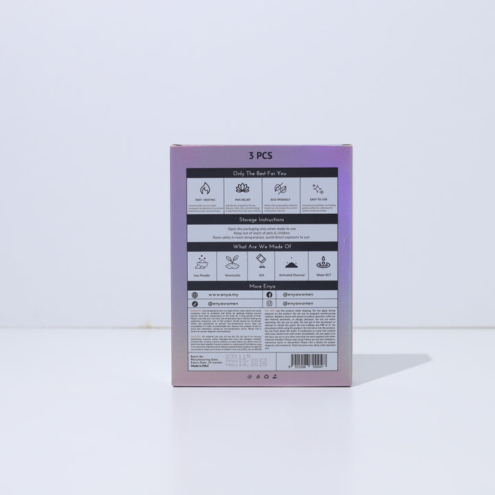 Enya Heating Patch 3 Pcs - Wellness - Feminine Pad & Wash