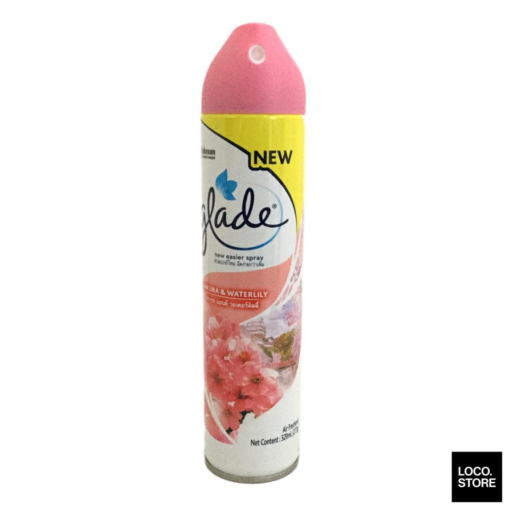 Glade Aerosol Sakura & Waterlily 320ml - Household
