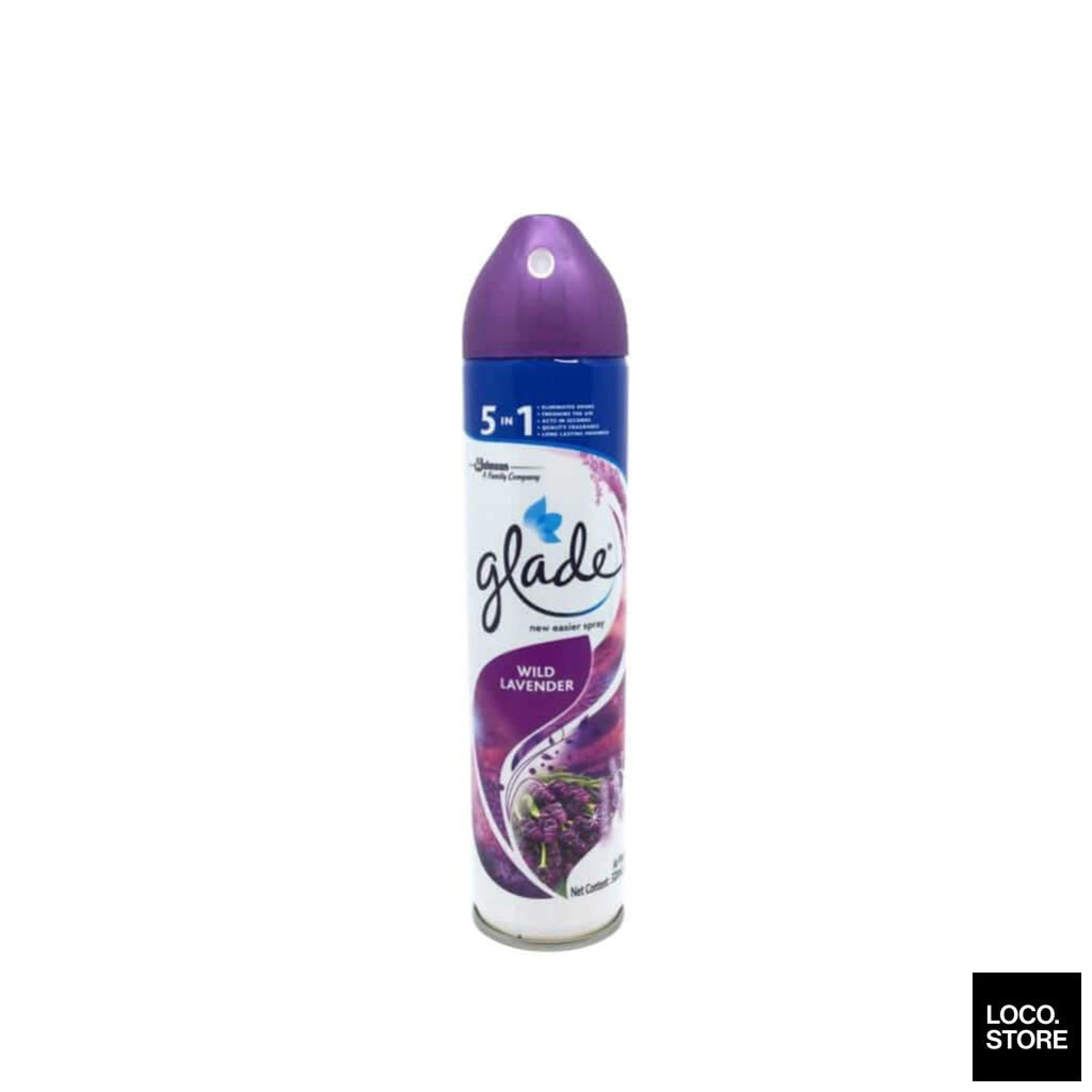Glade Aerosol Wild Lavender 320ml - Household