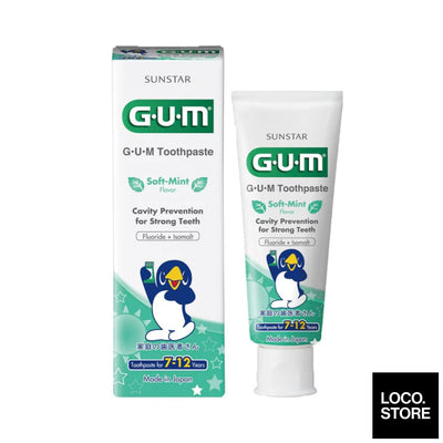Gum Kids Toothpaste Soft Mint For 7-12Yrs 70G - Baby & Kids