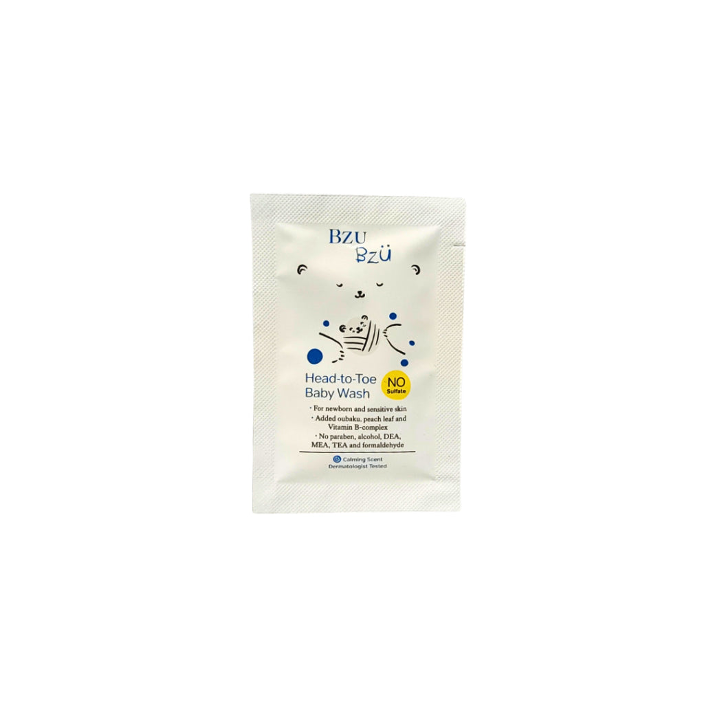 [GWP] BzuBzu Baby Head-to-Toe Wash 3.5ml Trial Pack - Baby