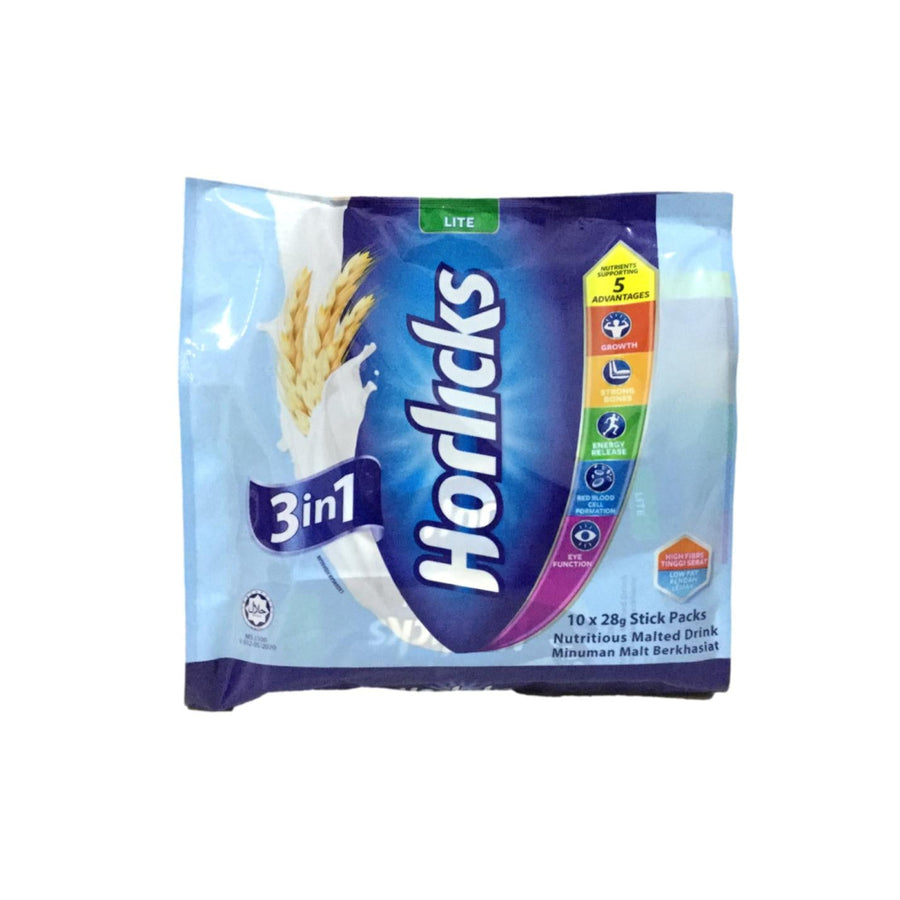 Horlicks 3In1 Lite Powder 10X28G - Beverages