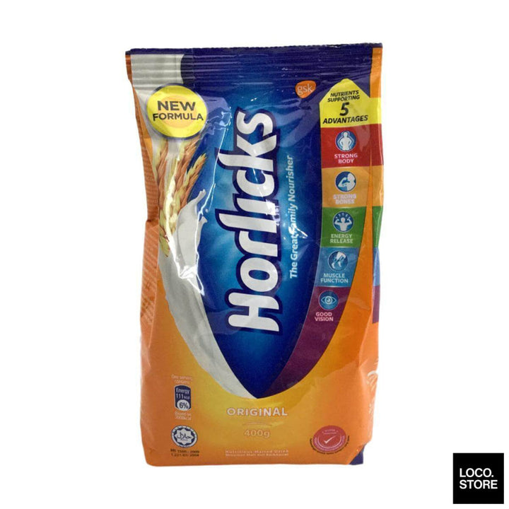 Horlicks Powder 1X400G Refill - Beverages