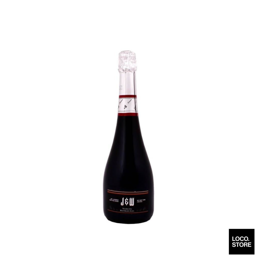J&W Sparkling Juice Red Grape 750ml - Beverages