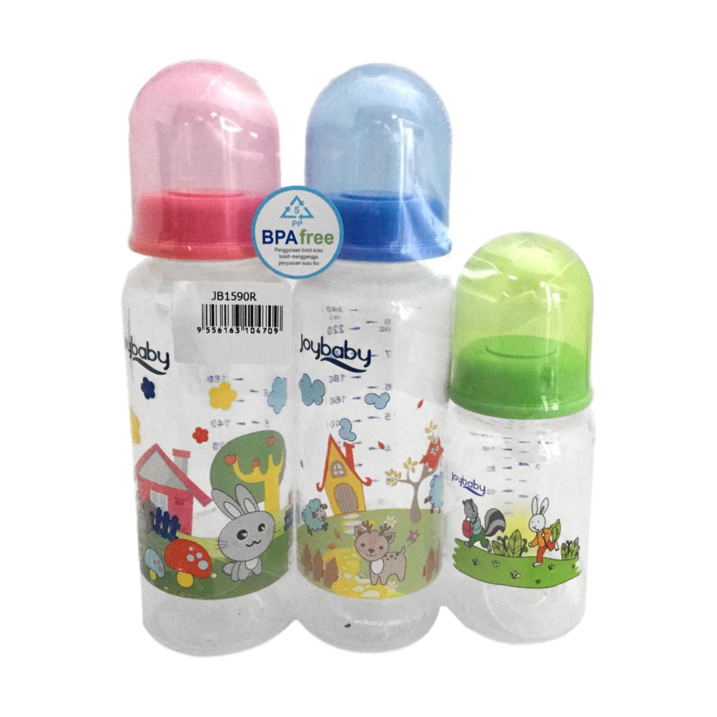 Joybaby Bottle Value Pack Round 240mlx2+120ml - Baby & Child