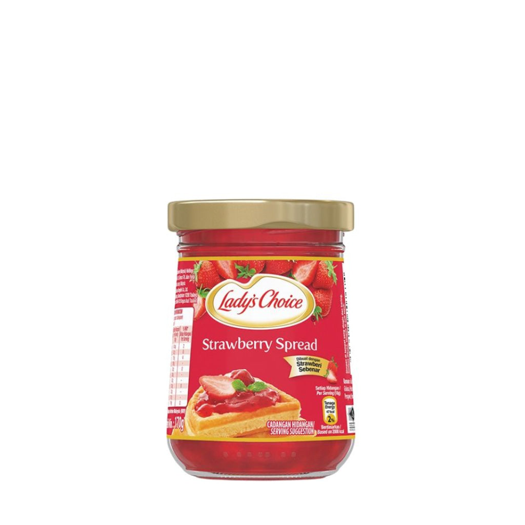 Ladys Choice Jam Strawberry 170g - Breakfast Items - Jam &