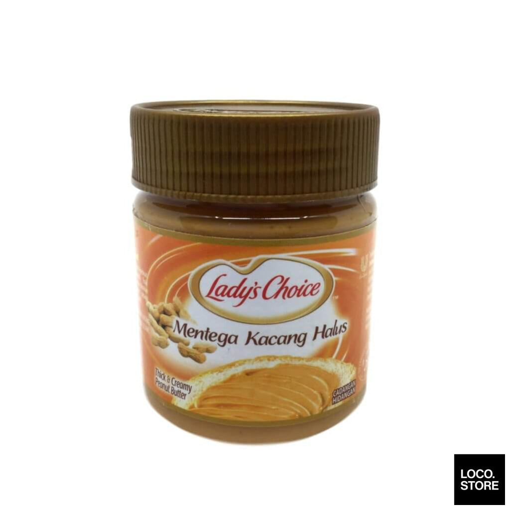 Ladys Choice Peanut Butter Creamy 340g - Spreads & 