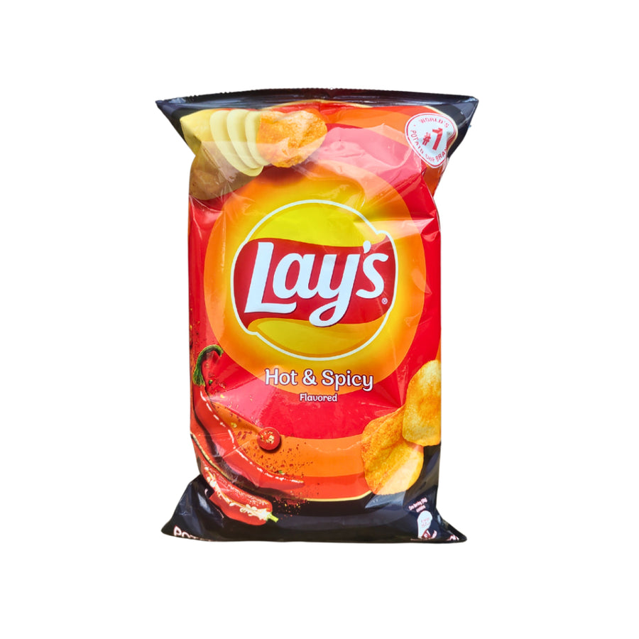 Lay’s Potato Chips Hot & Spicy 170G - Confectionery - Salty