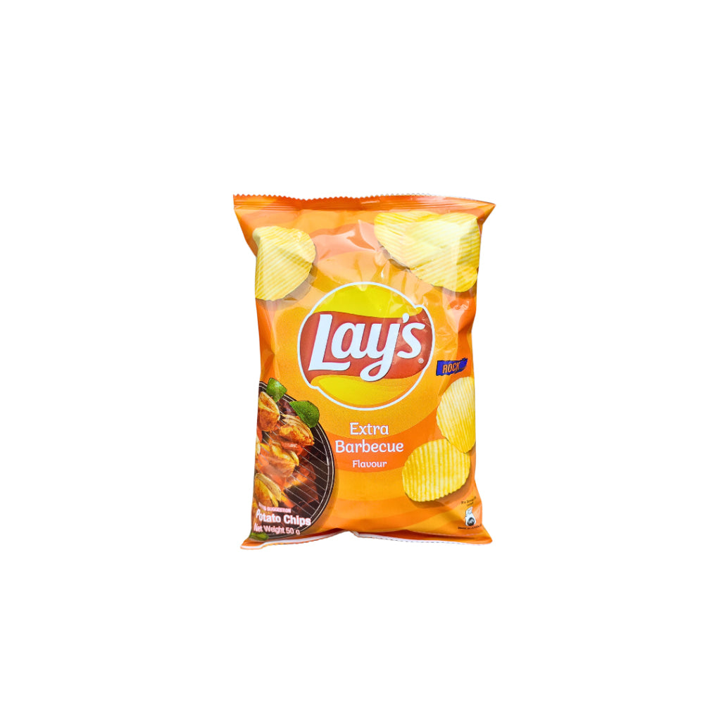Lay’s Potato Chips Rock Extra BBQ 50G - Confectionery