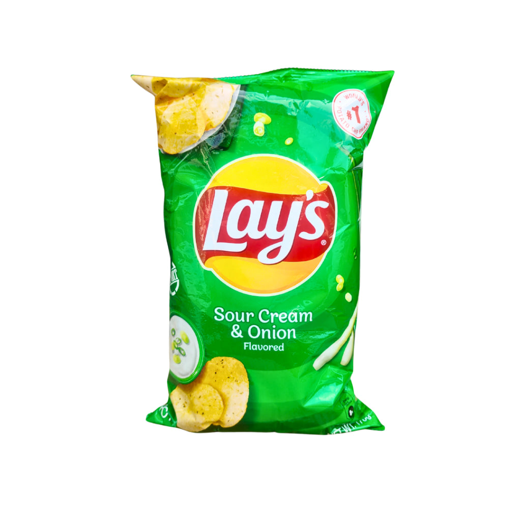 Lay’s Potato Chips Sour Cream & Onion 170G - Confectionery