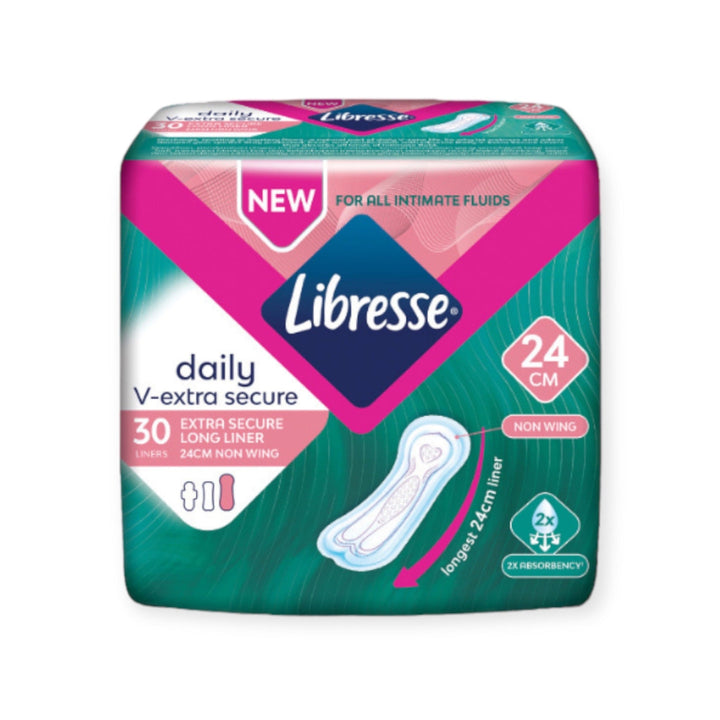 Libresse Extra Secure Long PantyLiner 24cm 30s - Wellness
