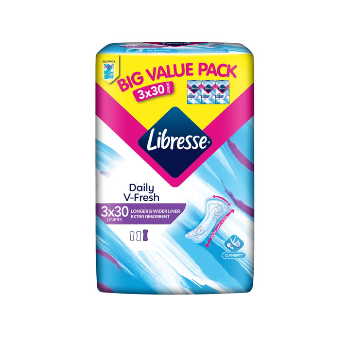 Libresse LWSlimPL 17.5cm 3x30s Big Value Pack - Health & 