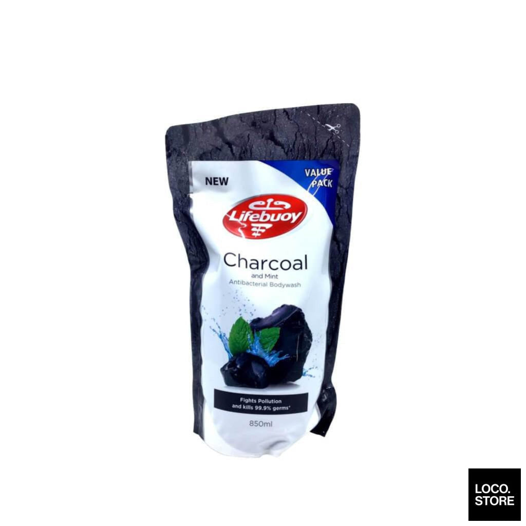 Lifebuoy Body Wash Charcoal (Refill) 850ml - Bath & Body