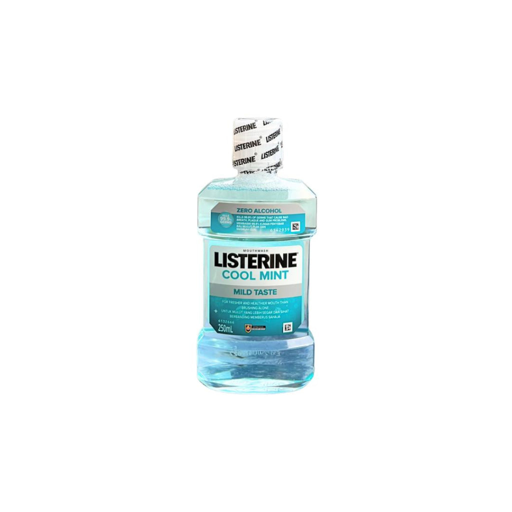 Listerine Mouth Wash Cool Mint Mild Taste 250ml - Oral Care