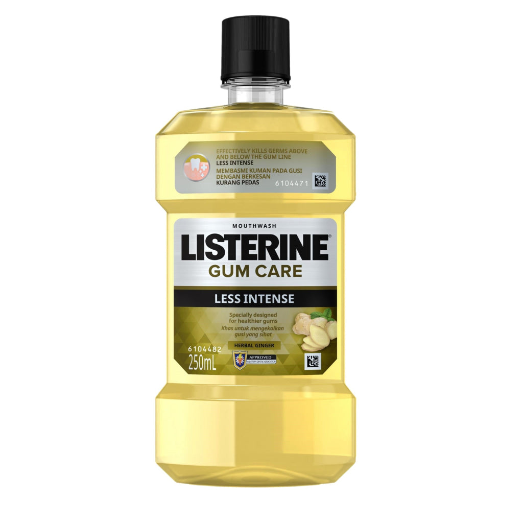 Listerine Mouth Wash Gum Care Less Intense 250ml - Oral Care