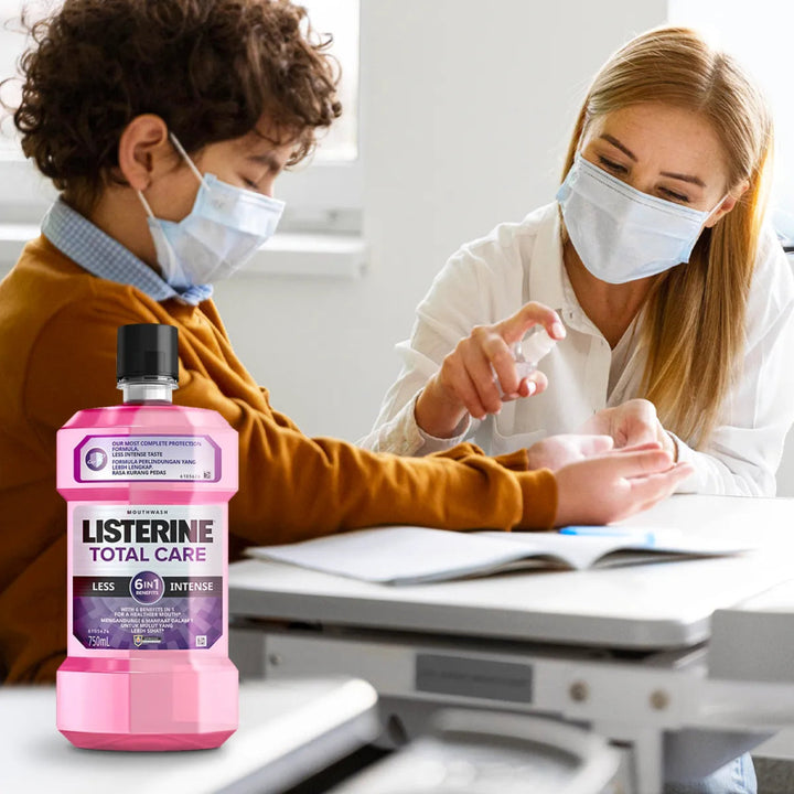 Listerine Mouth Wash Total Care Less Intense 250ml - Oral