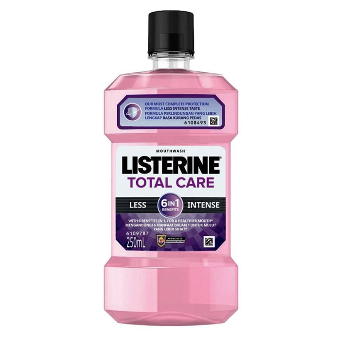 Listerine Mouth Wash Total Care Less Intense 250ml - Oral