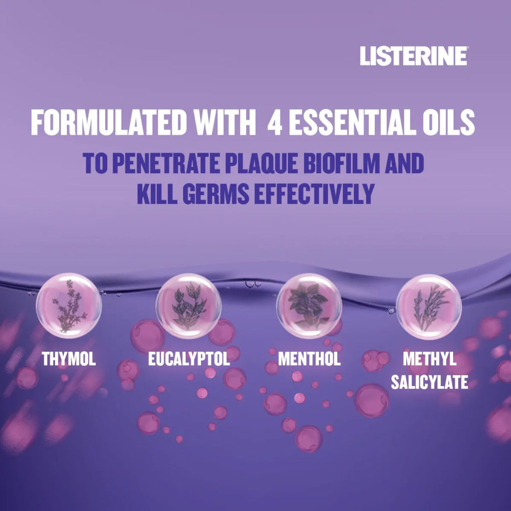 Listerine Mouth Wash Total Care Less Intense 250ml - Oral