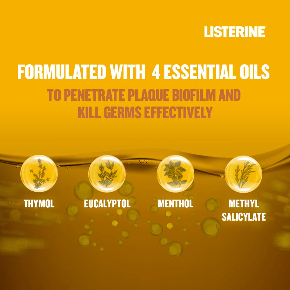 Listerine Original 750ml Twin Pack - Oral Care - Mouthwash