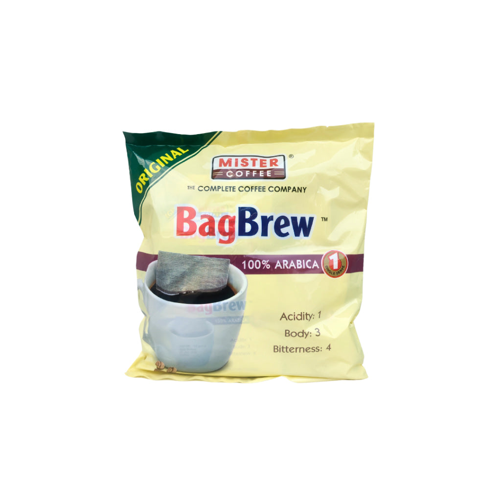 Mister Coffee BagBrew 100% Arabica 15X10g - Beverages