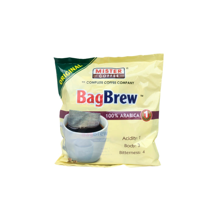 Mister Coffee BagBrew 100% Arabica 15X10g - Beverages